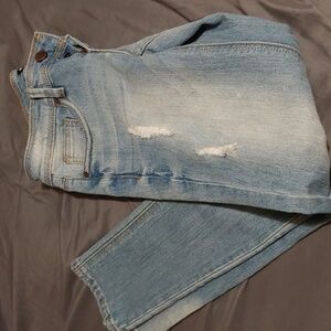 Dollhouse distressed light blue jeans